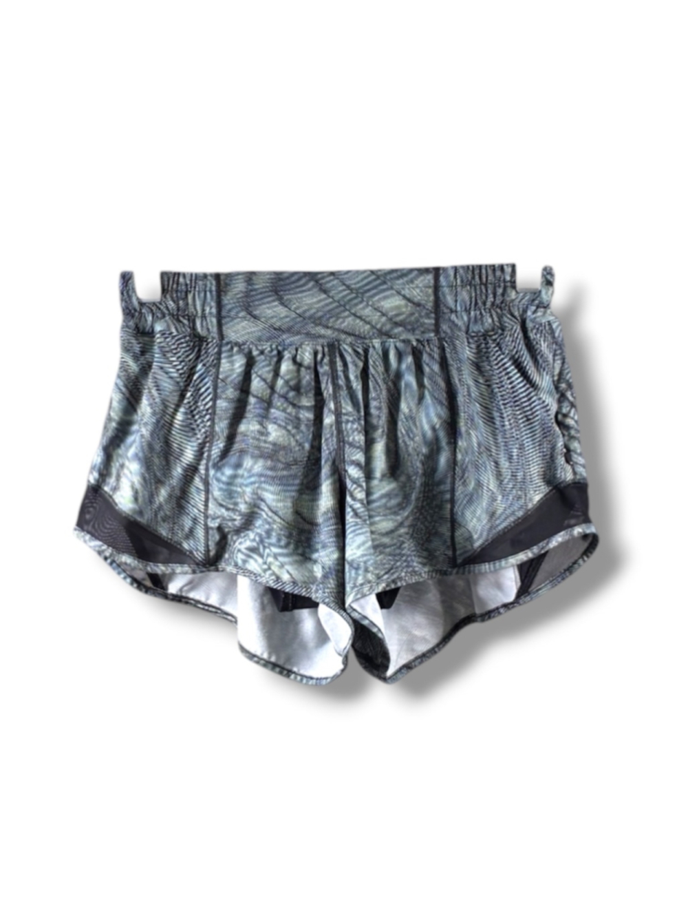 Lululemon Hotty Hot Short 2” in Dimensional Icing Blue Multi Size 4